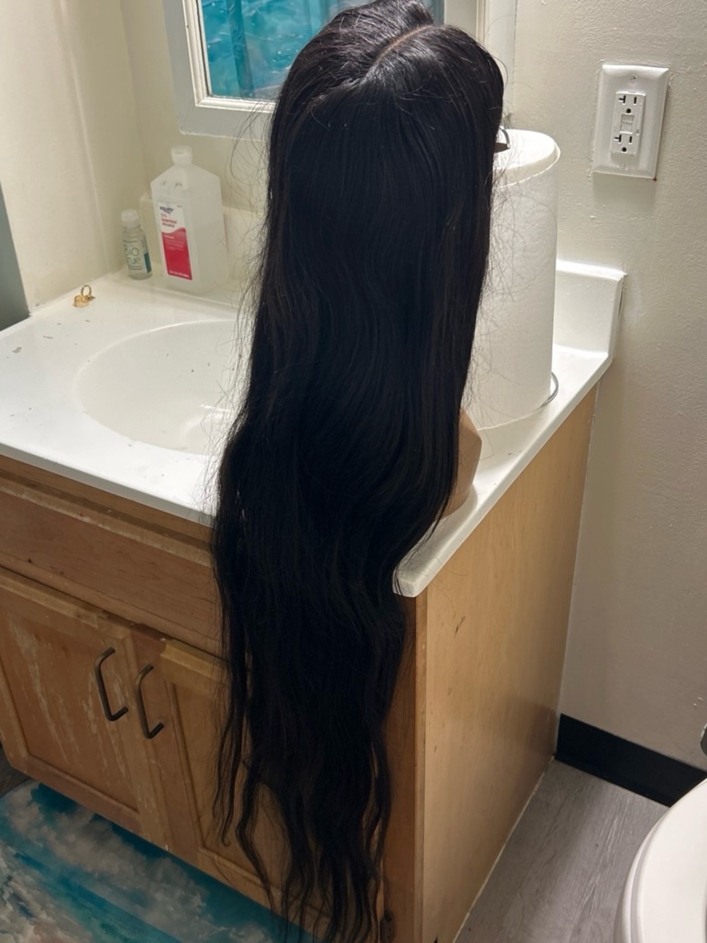 30 inch human hair lace front wig! Used in great condition